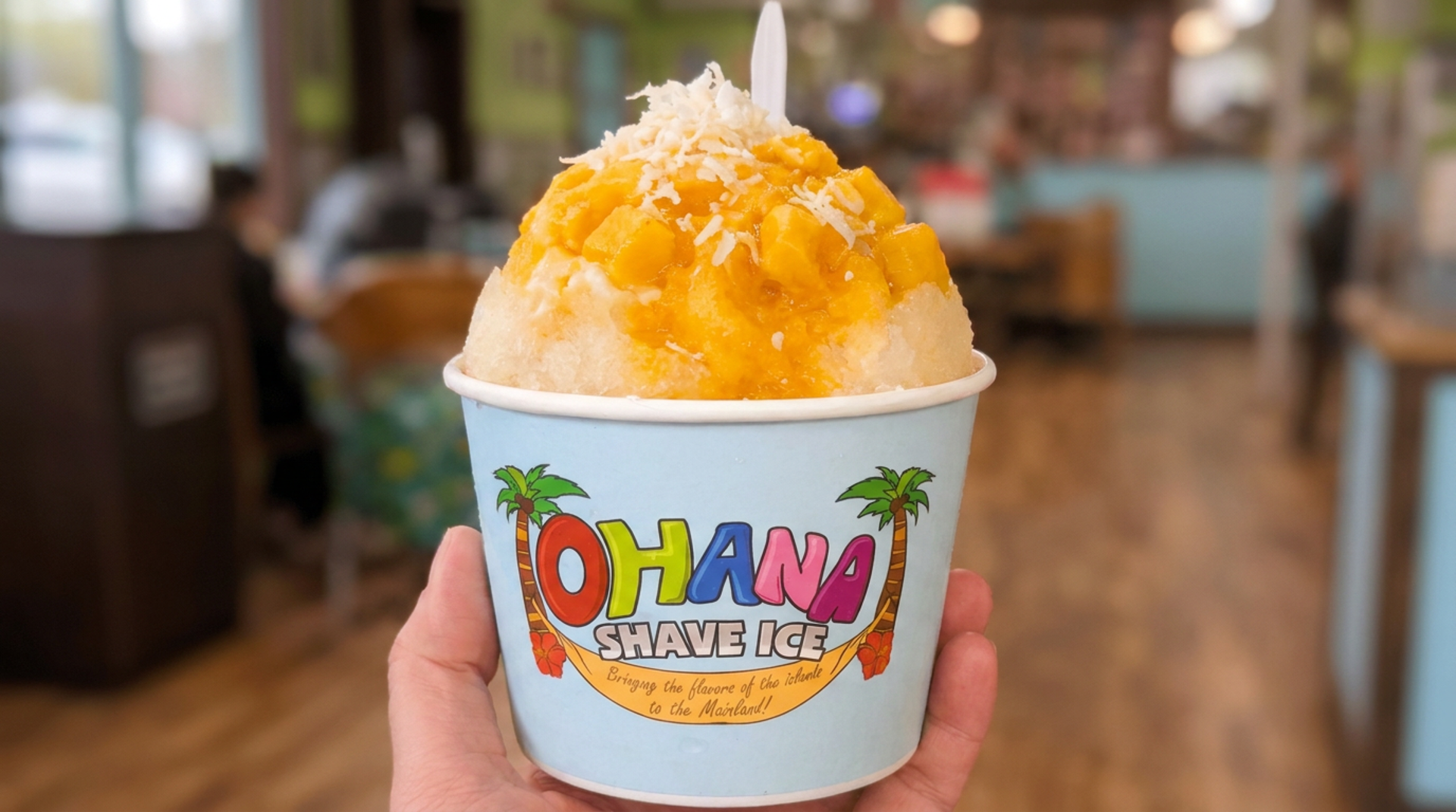 Mango shave ice