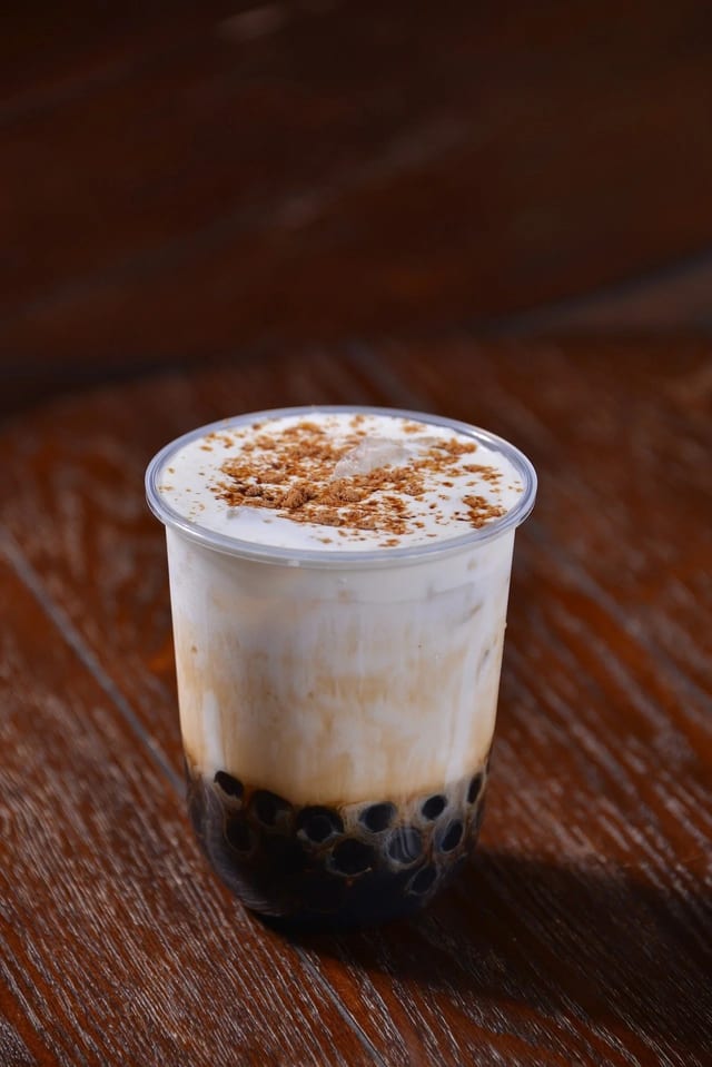 Milk Tea Service with Boba