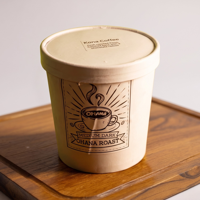 Ohana Kona Coffee Quart.