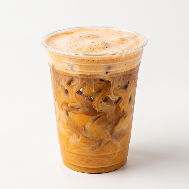 🎃 Pumpkin Ice Cream Latte ( Seasonal while supplies last ).