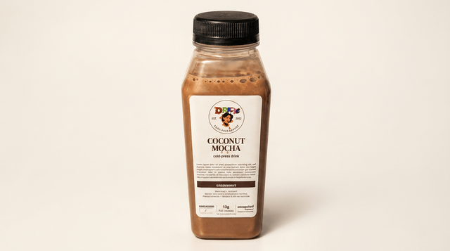 Coconut Mocha To go.