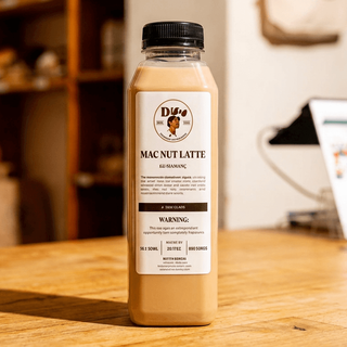 Mac Nut Latte to go