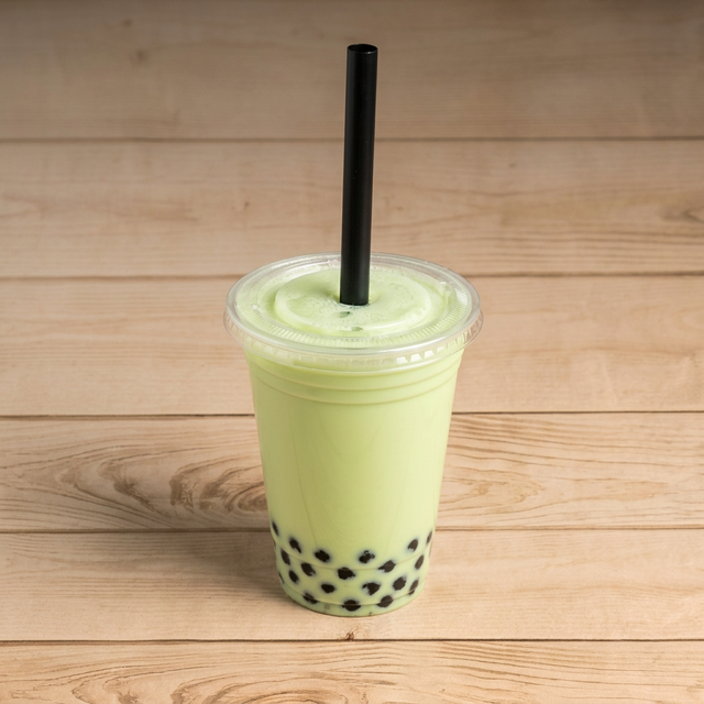 Honeydew Milk Tea.